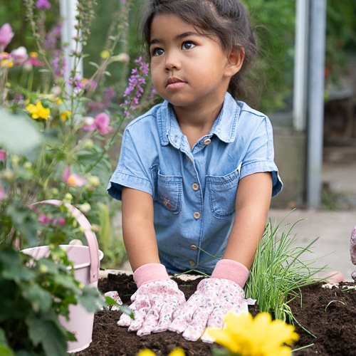 LITTLE DUTCH - Garden gloves - Pink - Fairy Garden