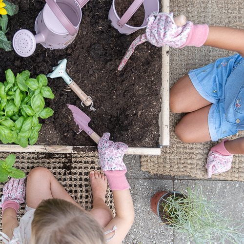LITTLE DUTCH - Garden gloves - Pink - Fairy Garden