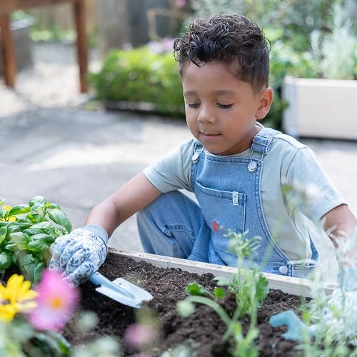 LITTLE DUTCH - Garden gloves - Blue - Forest Friends
