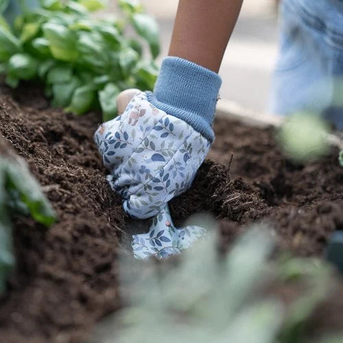 LITTLE DUTCH - Garden gloves - Blue - Forest Friends