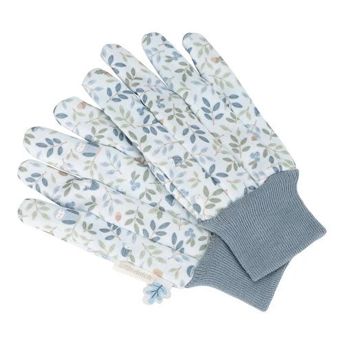 LITTLE DUTCH - Garden gloves - Blue - Forest Friends