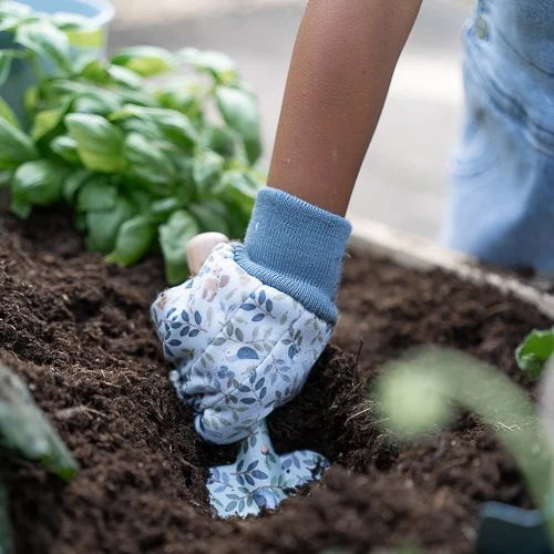 LITTLE DUTCH - Garden gloves - Blue - Forest Friends