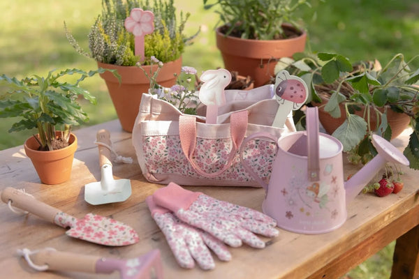 LITTLE DUTCH - Garden gift set 10-piece - Pink - Fairy Garden