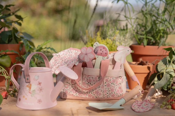 LITTLE DUTCH - Garden gift set 10-piece - Pink - Fairy Garden