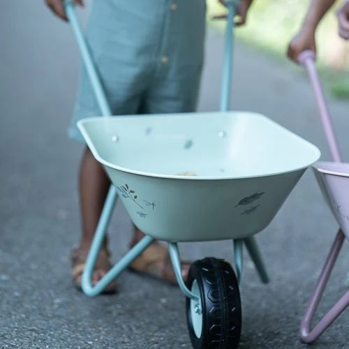 LITTLE DUTCH - Wheelbarrow - Green - Forest Friends