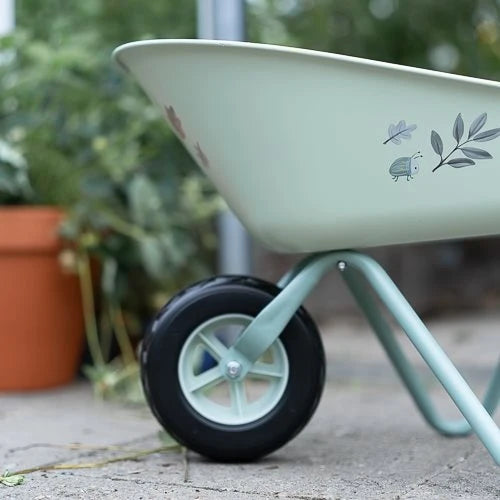 LITTLE DUTCH - Wheelbarrow - Green - Forest Friends