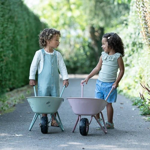 LITTLE DUTCH - Wheelbarrow - Green - Forest Friends