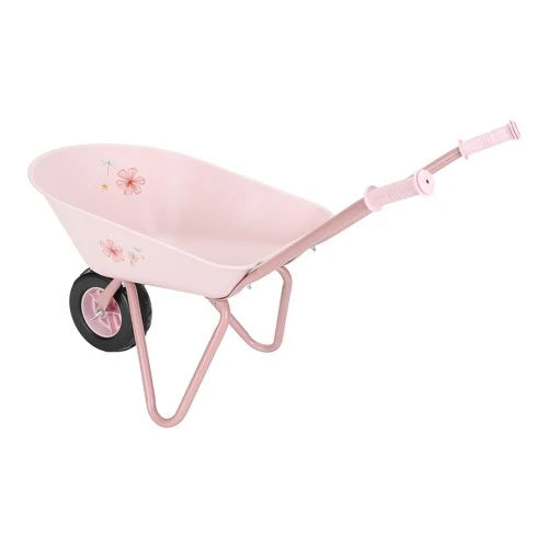 LITTLE DUTCH - Wheelbarrow - Pink - Fairy Garden