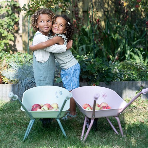 LITTLE DUTCH - Wheelbarrow - Pink - Fairy Garden