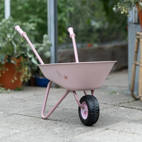 LITTLE DUTCH - Wheelbarrow - Pink - Fairy Garden