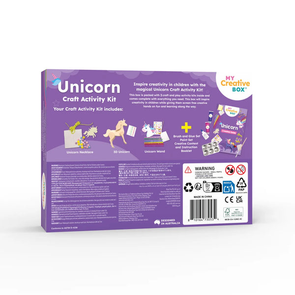 MY CREATIVE BOX - Unicorn and Fairy Craft Mini Activity Box