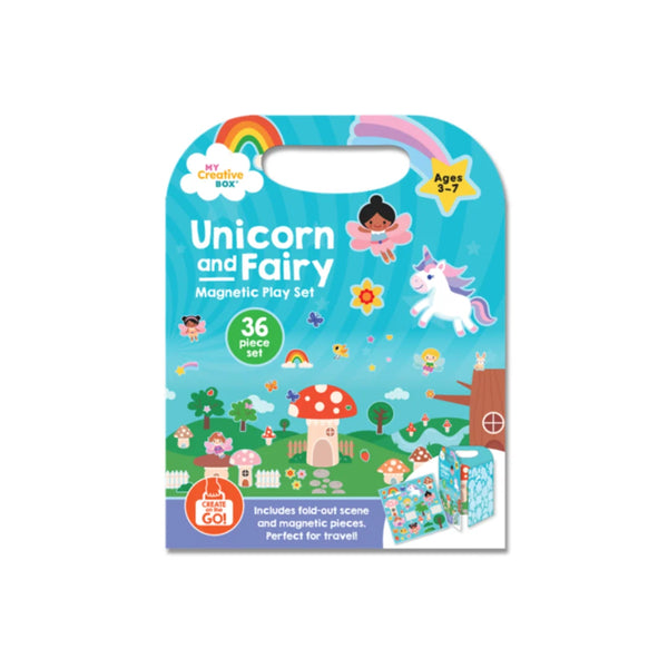 MY CREATIVE BOX - Unicorn and Fairy Magnetic Play Set