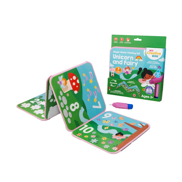 MY CREATIVE BOX - Unicorn and Fairy Magic Water Painting Set