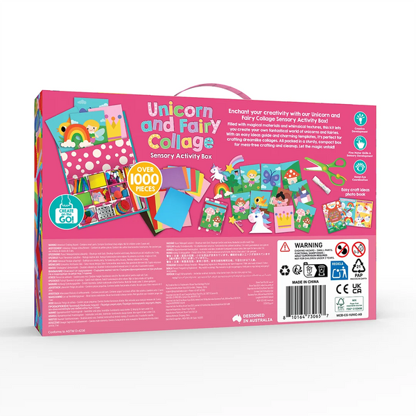 MY CREATIVITY BOX - Unicorn and Fairy Collage Activity Box