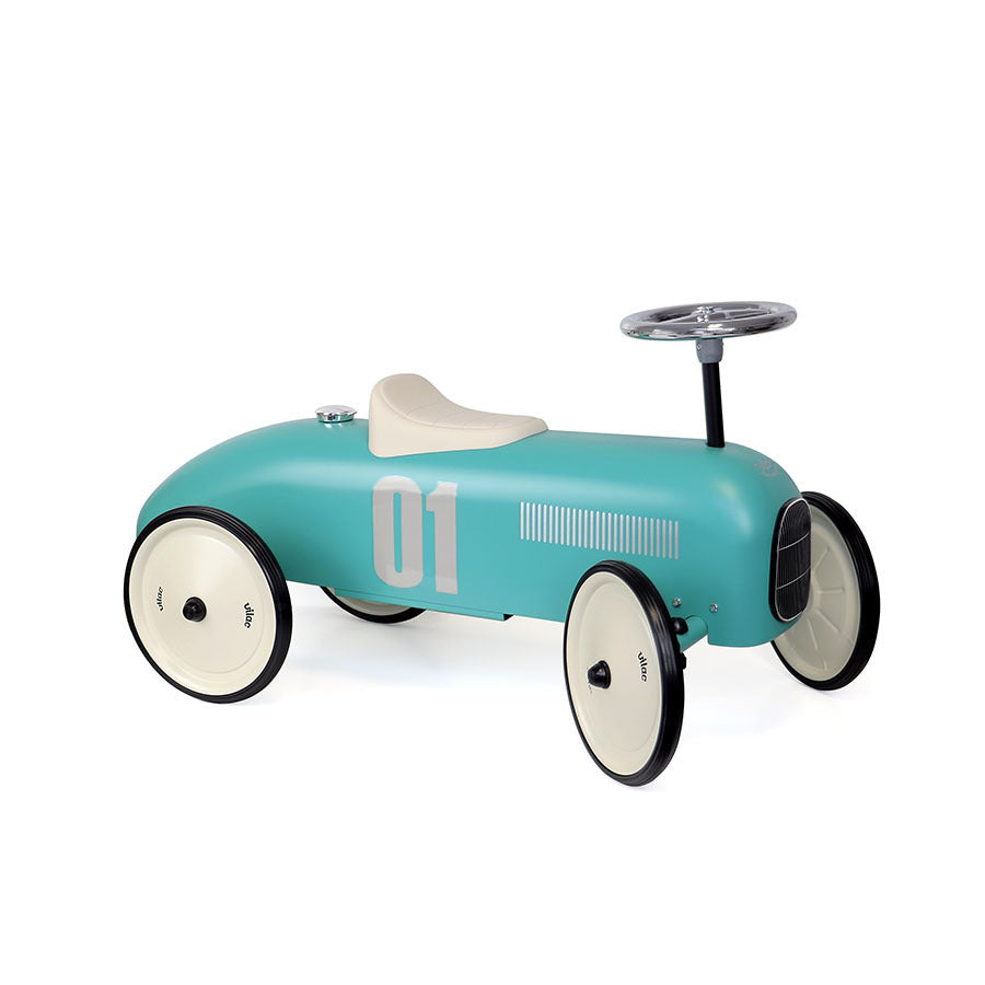 VILAC: Blue Aqua vintage ride on car