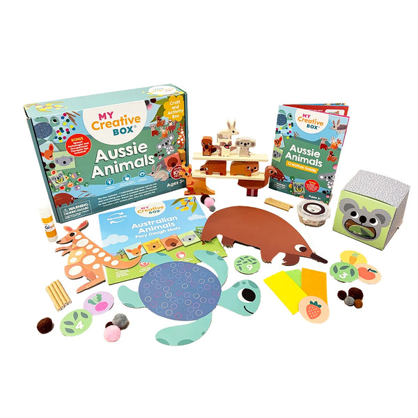 MY CREATIVE BOX - Aussie Animals Craft Activity Box