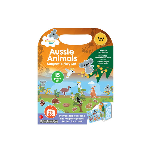 MY CREATIVE BOX - Aussie Animals Magnetic Play Set