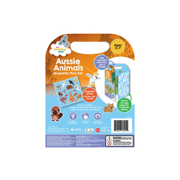 MY CREATIVE BOX - Aussie Animals Magnetic Play Set