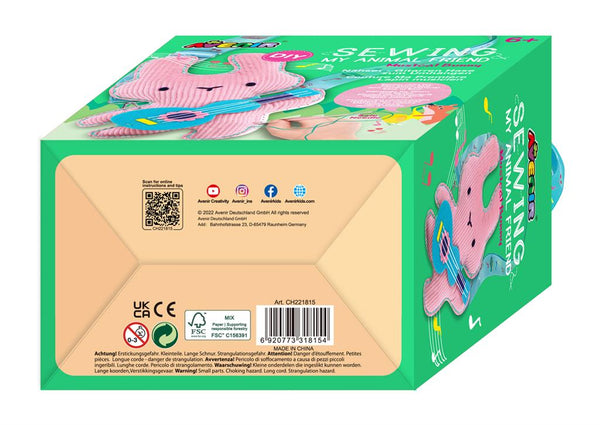 AVENIR - Sewing - My Animal Friend - Musical Bunny