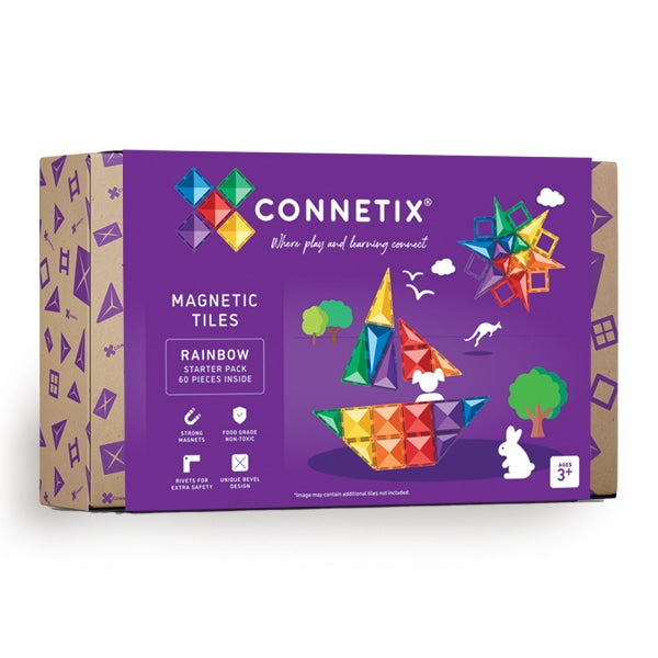 CONNETIX - Rainbow Starter Pack 60 pc