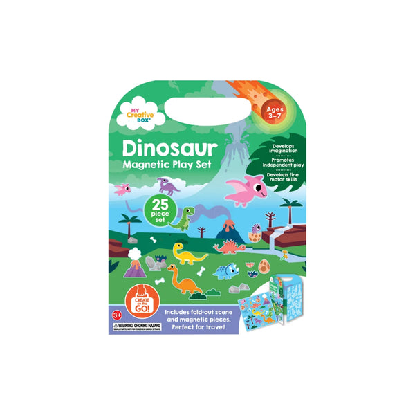 MY CREATIVE BOX - Dinosaur Magnetic Play Set