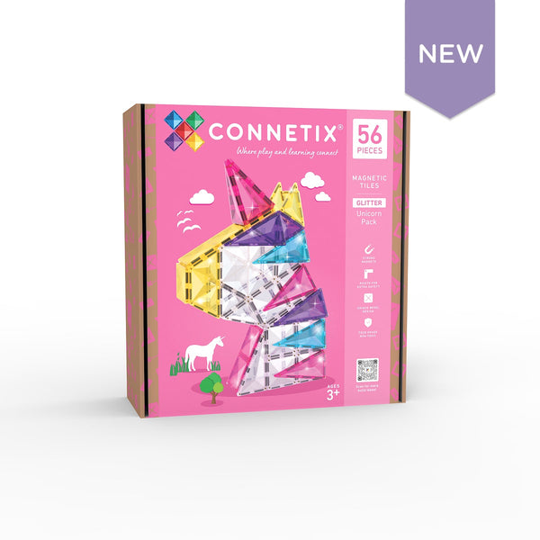 CONNETIX - Glitter Unicorn Pack 56 pc