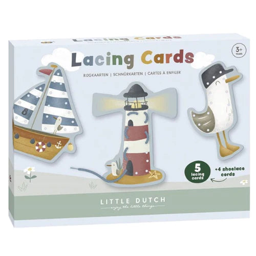 LITTLE DUTCH - Lacing Cards Sailors Bay