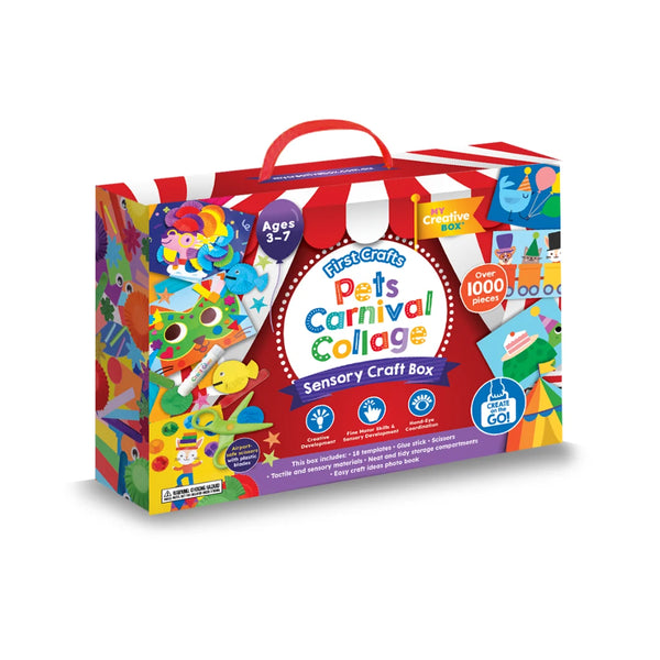 MY CREATIVE BOX - Pets Carnival Collage Sensory Activity Box