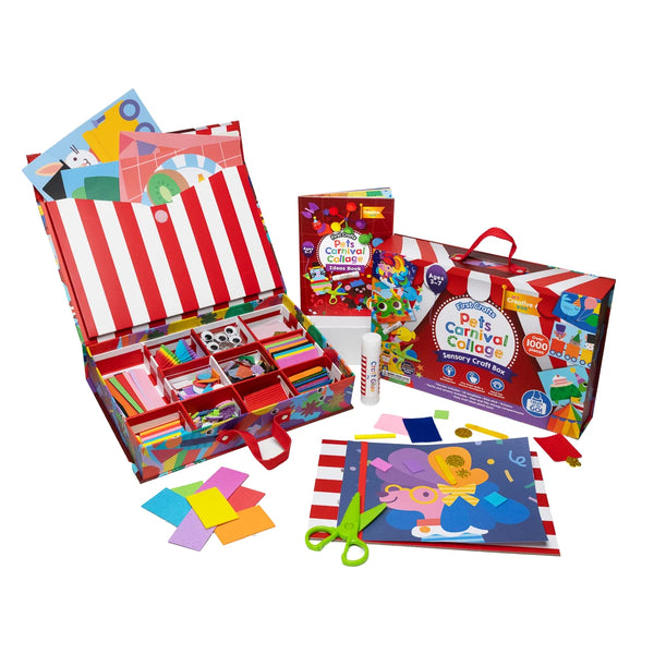 MY CREATIVE BOX - Pets Carnival Collage Sensory Activity Box