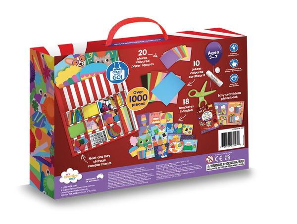 MY CREATIVE BOX - Pets Carnival Collage Sensory Activity Box