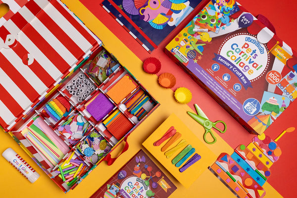 MY CREATIVE BOX - Pets Carnival Collage Sensory Activity Box