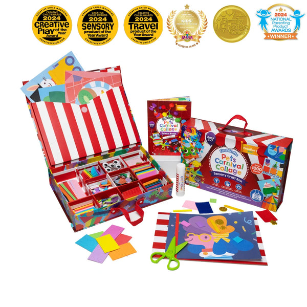 MY CREATIVE BOX - Pets Carnival Collage Sensory Activity Box