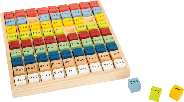 small foot - Colourful Multiplication Table "Educate"
