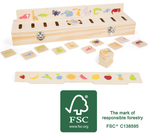 small foot - Picture Sorting Box "Educate"