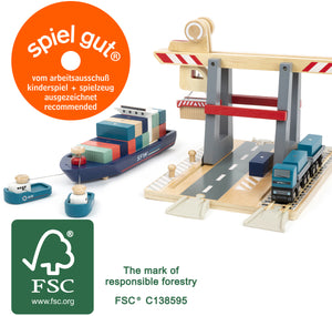 small foot - Container Terminal with Accessories