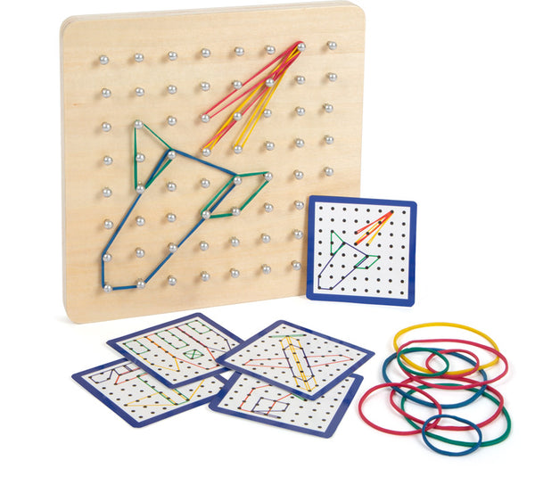 small foot - Geoboard made of wood
