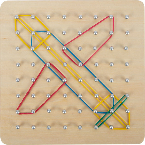 small foot - Geoboard made of wood