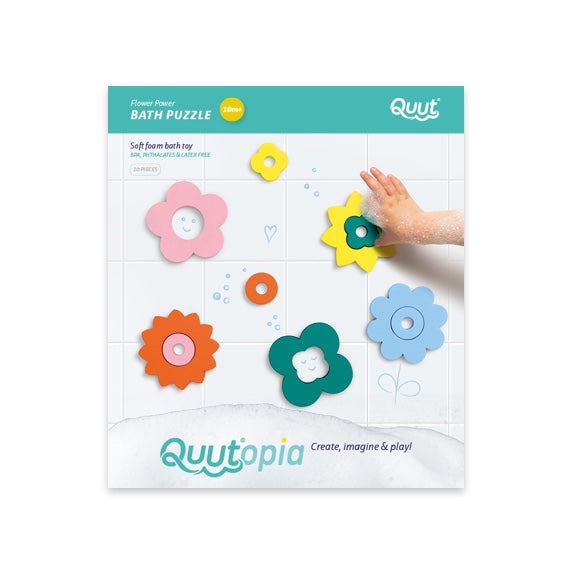 QUUT - Quutopia - Flower Power Bath Puzzle