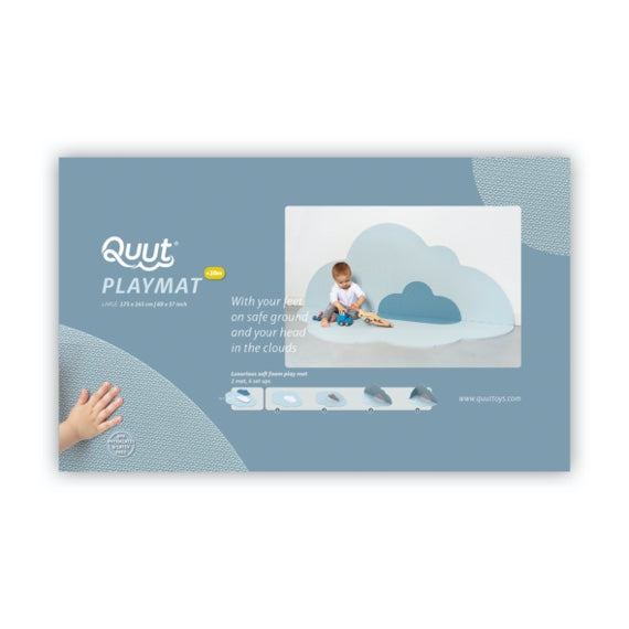 QUUT - Playmat Cloud Large - Dusty Blue