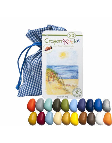Crayon Rocks in Bag – Thistle & Poppy