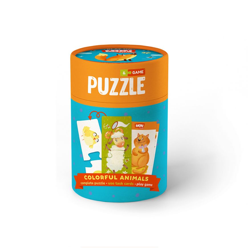 MON PUZZLE - Puzzle & Game - Colourful Animals