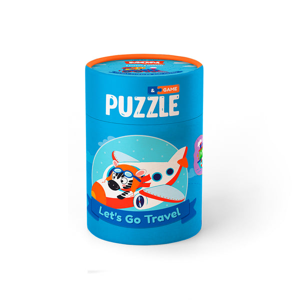 MON PUZZLES - Puzzle 2-3 elements - Let's Go Travel!