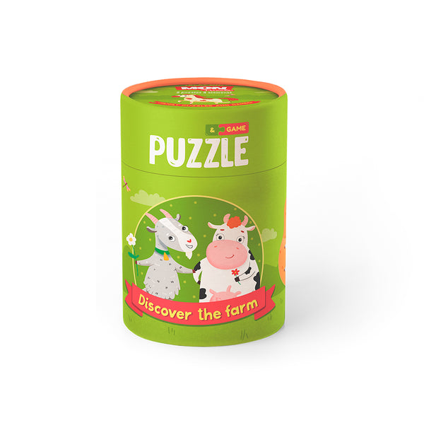 MON PUZZLES - Puzzle 2-3 elements - Discover the farm