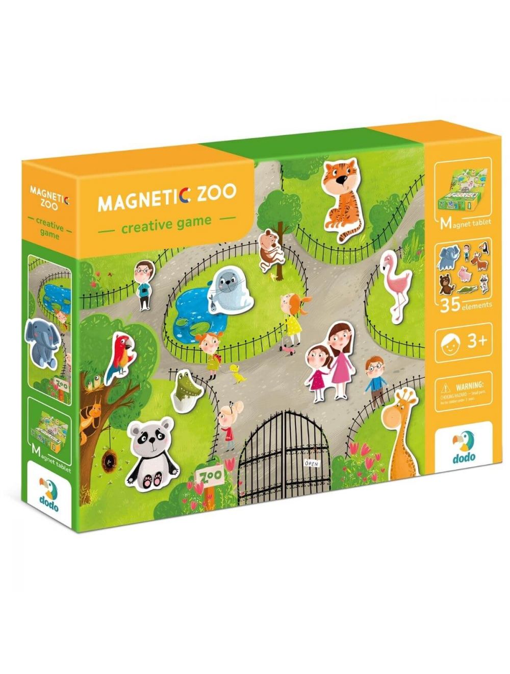 DODO TOYS - Magnetic Game - Create your Zoo