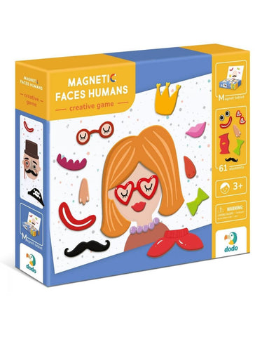 DODO TOYS - Magnetic Faces Humans