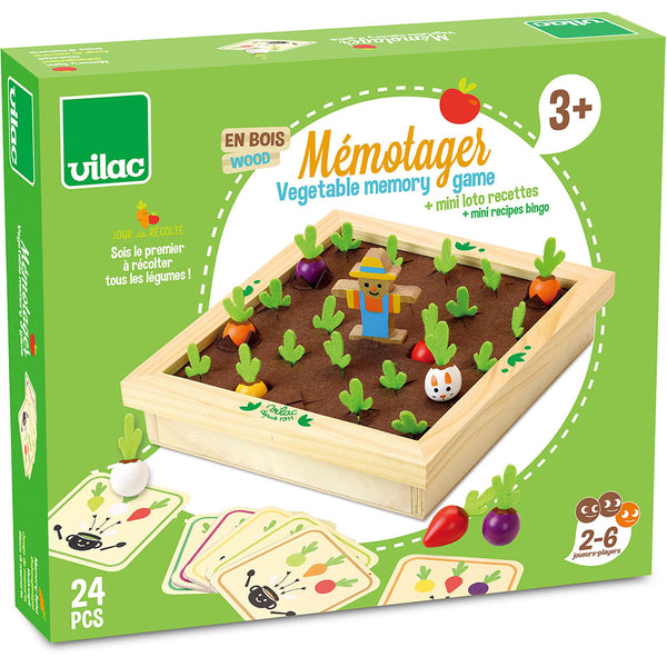 VILAC - Vegetables Garden Memory Game