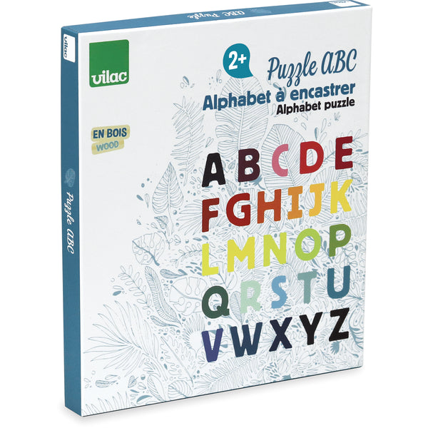 VILAC - An ABC Alphabet-shape puzzle to sort Under the Canopy