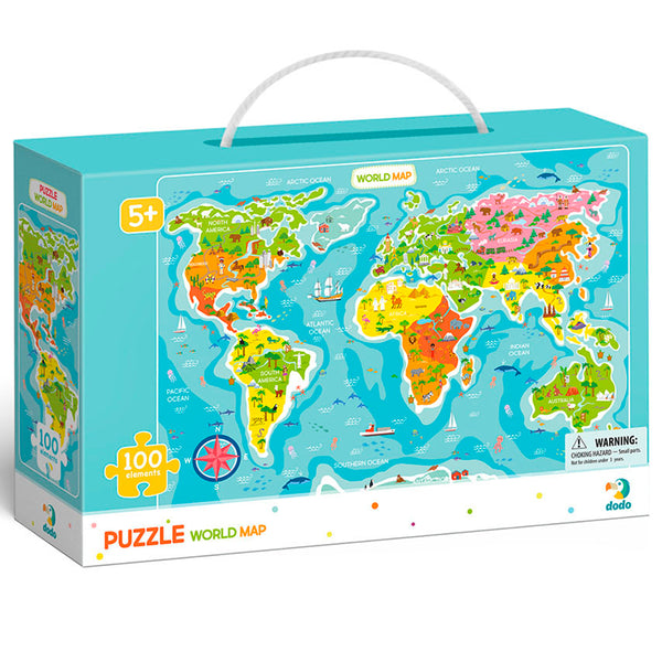 DODO TOYS - 100pcs - Puzzle - Map of The World
