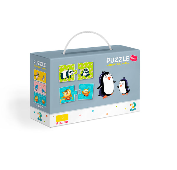 DODO TOYS - 2 elements - Puzzle - Mothers and Babies