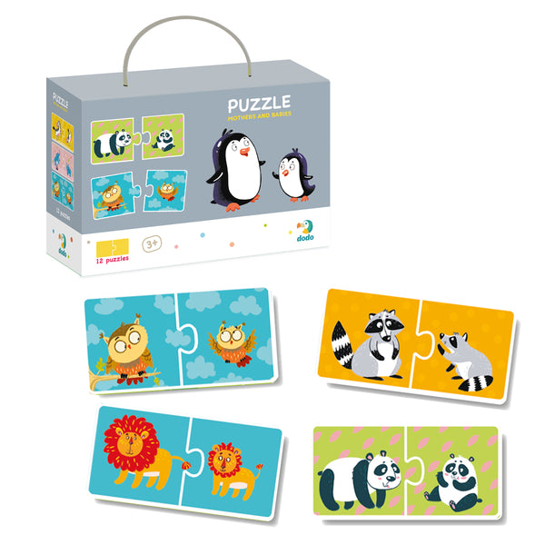 DODO TOYS - 2 elements - Puzzle - Mothers and Babies